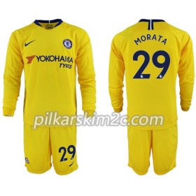 Koszulka Chelsea Morata 29 Dziecięca Precz 2018-2019 - Koszulki Piłkarskie(L/S)